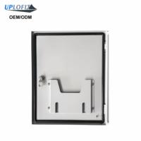 Boîtier de panneau de commande UPLOFIT, boîte de jonction pour usage extérieur, acier pré-galvanisé de 2 mm d'épaisseur, revêtement en poudre, couleur personnalisée, modèle UPSJ003