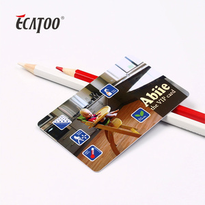 Tùy chỉnh thể thao UV in lòng trung thành thành viên VIP thẻ bảo hành nhựa PVC kinh doanh Thẻ quà tặng với mã <span class=keywords><strong>QR</strong></span> sọc từ - Product Image 2