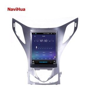 Lecteur DVD de voiture Android à écran tactile Navihua, autoradio, système de navigation GPS multimédia pour Hyundai Azera 2012 - Product Image 3
