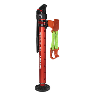 Nouveau cric hydraulique manuel Keazet 2 tonnes (4429 lb) à longue course, base antidérapante, pour récupération tout-terrain <span class=keywords><strong>4x4</strong></span> et <span class=keywords><strong>attelage</strong></span> de remorque - Product Image 2