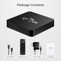Boîtier TV Android MX-PRO 4K HD pour le commerce extérieur avec double résolution S905 4K/1080p, lecteur réseau sans fil Wi-Fi transfrontalier