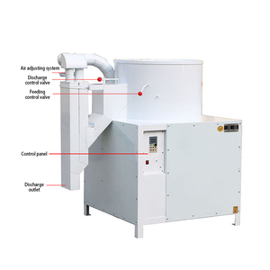 Trockenbohnen-Schälmaschine mit Motor, 200-300kg/h Kapazität, Kohlenstoffstahl-Schäler - Product Image 2