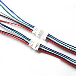 Sm personnalisé 2. Ligne d'extension enfichable de paire mâle et femelle d'espacement de 54mm 2p - 6p Sm2.54 connexion d'amarrage à Air fil électronique