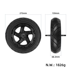 Moyeu de roue avant pour trottinette électrique MAX G3, avec pneu tubeless 70 60-7.5, jante de roue avant G3 Max, kit de roue avant pour trottinette MAX G3 - Product Image 2