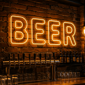 Letreros de Neón LED Personalizados para Bares de Cerveza, Publicidad de Helados, Decoración de Pared con Diseños Animados, Letreros Luminosos Flexibles - Product Image 2