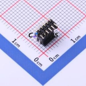 PZ127VS-12-12-H16-4.5-R Pin Header SMD,P=1.27mm Connector ( Pin Structure: 2x6P )( Pitch: 1.27mm )( Row Spacing: 1.27mm ) - Product Image 2