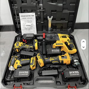 Multifunctional 4 In1 Cordless Tools Portable Herramientas Yellow 18v 20v 21v 48v Tool Sets With Hard Case WK-KC-01 WK-KC-01 - Product Image 2