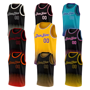 カスタム昇華プリント速乾バスケットボールジャージ 吸汗速乾アスレチック卸売 - Product Image 1