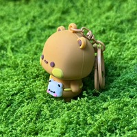 Vente en gros de nouveaux porte-clés Bubu et Dudu, porte-clés Lucu Osos, jouet en peluche luxueux et mignon, couple de pandas, porte-clés Bubu Dudu pour sacs