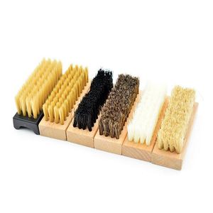 Factory Price Horsehair Sneaker Shoe Cleaning <b>Brush</b> Wood Suede Shoe <b>Brush</b> for Cleaning - Product Image 3