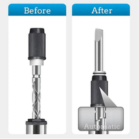Kit de mini-embouts de tournevis de qualité industrielle, mécanisme de chargement rapide, système push-pull, multifonctionnel, embout à tête fendue, poignée en plastique, OEM