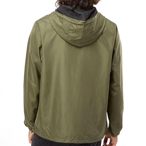 Custom Quarter Zip Running Golf Tracksuit Sublimation Windbreaker Lightweight Adult <strong>Rain</strong> Softshell <strong>Pullover</strong> <strong>Jacket</strong> for Men - Product Image 5