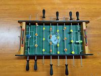 24 pouces en bois MDF interactif Mini pont en forme de jeu éducatif pour enfants baby-foot plateau de jeu vente jeu de sport de table