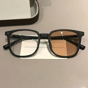 Lunettes photochromiques anti-lumière bleue <span class=keywords><strong>pour</strong></span> femmes, grises, carrées, UV400, lunettes d'ordinateur, logo personnalisé, montures optiques en gros - Product Image 3