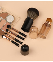 6-in-1 Reise-Soft-Make-up-Pinsel-Set Puder Foundation Concealer Lidschatten Eyeliner Mini-Make-up-Pinsel-Set