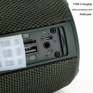Haut-parleur portable TG434 à succès avec basses puissantes, caisson de basses, enceinte sans fil professionnelle d'extérieur avec fente pour carte TF - Product Image 3