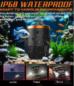 K60 2.0นิ้ว6000K ชิป90000LM 3570ไฟ LED กันน้ำได้หลอดไฟตัดหมอกไฟหน้าแบบคู่ - Product Image 4