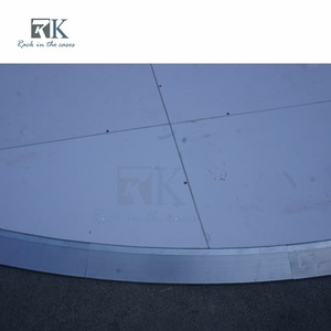 Panel de Piso Redondo de Aluminio RK para Decoración de Bodas, Estilo Minimalista - Product Image 6