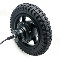 Haut de gamme 12 pouces Brushless fauteuil roulant logistique véhicule moteur électromagnétique frein encodeur réducteur moyeu aimant Permanent