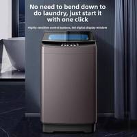 10kg Fully Automatic Top Loading Washing Machine Household Large Capacity Pulsator Washer with Multiple Wash Programs