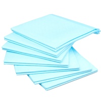 Muestras gratuitas OEM ODM: Pañales/diaperos desechables transpirables de tela no tejida para adultos, almohadillas de cambio con protección contra fugas, y protectores de cama para hospital.