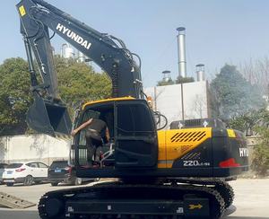 รถขุดตีนตะขาบรถฮุนได220LC-9S มือสองราคาถูกเซี่ยงไฮ้เกาหลีของแท้ - Product Image 5