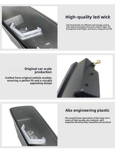 Nouveaux feux de jour 12V compatibles avec Lexus LX470 1998-2007, feux antibrouillard avant LED modifiés, clignotants séquentiels - Product Image 6