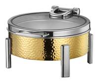 Edelstahl Umweltfreundlicher Alkoholbetriebener Buffet-Ofen mit Sichtbarem Klappdeckel Modernes Design für Hotel-Restaurant-Heizung