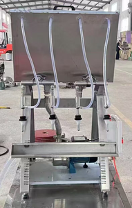 Produits à bas prix, petite machine de remplissage pneumatique à gravité à 4 têtes pour le remplissage de <span class=keywords><strong>vin</strong></span>, whisky, liqueurs, machines de remplissage de bouteilles - Product Image 4