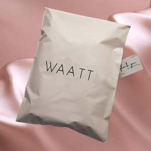 Gift Self Adhesive Flat Compostable Light Nude Custom Logo Brown Poly Shipping Mailer for Clothing Packaging - Product Image 1