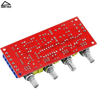 Module de préamplificateur HIFI NE5532 Modèle 154, accessoires audio avec réglage du volume haute/moyenne/basse fréquence, carte de contrôle du tonalité