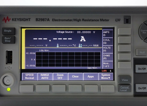 Electromètre/Mesureur de haute résistance Keysight d'occasion B2987A 0,01fA, 1000V (Agilent) Prix négociable - Product Image 1
