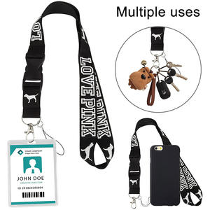 Lanière pour porte-clé, 10 pièces, lanière avec boucle <span class=keywords><strong>à</strong></span> dégagement rapide, lanière <span class=keywords><strong>rose</strong></span>, lanière pour le cou, porte-clé, pour téléphones, sacs - Product Image 4