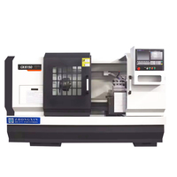 Torno CNC Horizontal CK6152E de Fábrica China, de Servicio Medio, Control Digital, Sistema GSK, 530mm de Giro, para Trabajo en Metal
