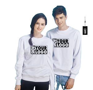 All'ingrosso di alta qualità Custom dei pesi massimi in pile 330gsm confortevole maglione donna girocollo felpa con carte gratis - Product Image 1