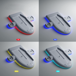 Base de Carga para Control de <span class=keywords><strong>Consola</strong></span> Delgada con Luz RGB Colorida para <span class=keywords><strong>PS5</strong></span>, <span class=keywords><strong>Precio</strong></span> de Fábrica - Product Image 6