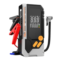 Démarreur de Voiture Numérique Portable 2026 avec Batterie Externe et Compresseur d'Air Sans Fil pour Gonflage des Pneus