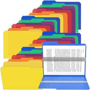 Thư mục A4 Văn phòng phẩm kích thước với 1/3 Cắt nhãn vật tư văn phòng Tủ chứa các tập tin của màu sắc khác nhau thư mục - Product Image 1