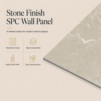 Panneau mural moderne en PVC imperméable et résistant à l'humidité pour les projets de revêtement et de rénovation intérieurs des maisons, hôtels, appartements et villas