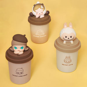 POPMART pour Mart Bubble Cute <span class=keywords><strong>Grain</strong></span> Coffee Factory Series Bougie en verre parfumée Boîte mystère <span class=keywords><strong>D</strong></span>écoration <span class=keywords><strong>d</strong></span>'intérieur Cadeau - Product Image 5