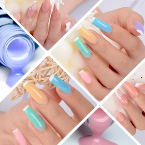 Deroi hema free builder gel pour les ongles dans une bouteille oem Liquid Poly Gel Color Wholesale Hard nail extension gel - Product Image 2