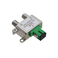 UT-King Digital 2 Way Satellite Splitter Kompatibel FTTH 45-1000MHz Kabel Koaksial Kehilangan Insersi Rendah Isolasi Tinggi RF Dalam Ruangan