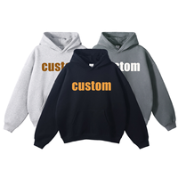 Sudaderas Extra Grandes para Hombre, Sudaderas de Algodón con Logotipo Personalizado de Alta Calidad, Sudaderas de Forro Polar Grueso, Sudaderas Personalizadas al por Mayor OEM