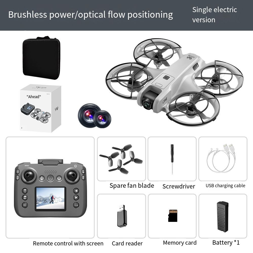 Gray 4.5-inch screen remote control