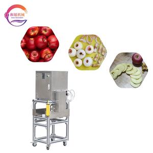 Máquina Procesadora de Frutas Automática para Descorazonar, Pelar y Rebanar Manzanas con Alta Productividad, Acero Inoxidable 304 - Product Image 1