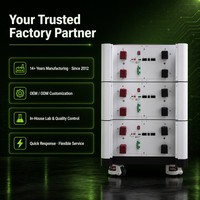 Modul Baterai Lithium-ion Tumpuk Vertikal 40kWh untuk Daya UPS Stasiun Basis Telekomunikasi dan Pusat Data