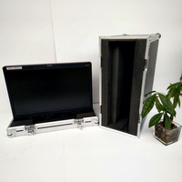 Étui de transport en aluminium antichoc personnalisé OEM/ODM pour téléviseur LCD plasma avec support sur mesure, protection anti-poussière et anti-humidité