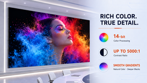 Pantalla LED para Interiores Transtech DiscoveryS P2.5/p1.87/p1.56, Ultradelgada y Ligera (4.5 kg), 4K HDR10+, Fácil de Instalar - Product Image 6