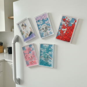 <span class=keywords><strong>Cadre</strong></span> <span class=keywords><strong>photo</strong></span> acrylique <span class=keywords><strong>personnalisé</strong></span> 2x3 pour mini Polaroid Instax, aimant de réfrigérateur en plastique avec logo de marque privée - Product Image 2