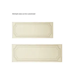 Tapis d'escalier moderne et minimaliste pour la maison, antidérapant, silencieux, facile à nettoyer, résistant à la saleté, en cachemire, fabriqué à la machine, en polyester - Product Image 5